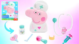 ASMR | PEPPA PIG Toys! Unboxing Checkup Carrying Case Set | Unbox Demo Peppa Pig Toys