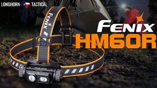 Fenix HM60R 1200 Lumen USB-C Rechargeable Headlamp with Red Light