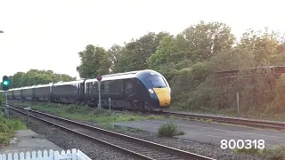 trains at Chippenham on 7/5/24