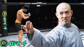 UFC 4 | Bruce Lee VS Jet Li(Huáng Fēi-Hóng) |  EA SPORTS UFC 4