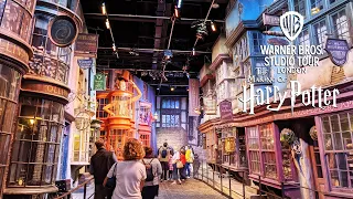 Diagon Alley and Art Dept. at the Warner Bros. Studio Tour London (Aug 2021) [4K]