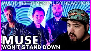 NEW MUSE ALBUM! Back to ROCK?? | Musician Reaction to 'Won't Stand Down' Teaser