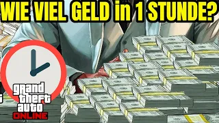 GTA Geld Challenge : Wie viel Geld in 1 Stunde? - GTA 5 Online Deutsch