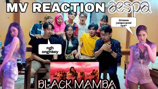 [MV REACTION] AESPA - 'BLACK MAMBA' by CALL TEAM