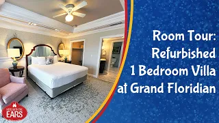 Grand Floridian Villas - NEW Refurbished 1 Bedroom Villa Standard View - Room Tour