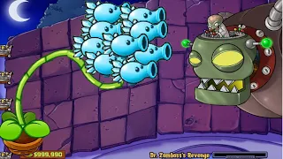 Plants vs Zombies - Snow Pea vs Dr. Zomboss