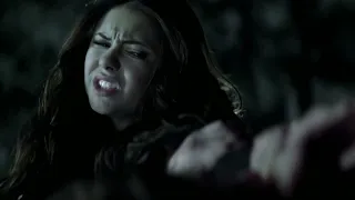 Stefan Feeds From Elena And Pearl Comes Home - The Vampire Diaries 1x17 Scene