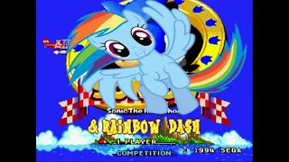 Sonic the Hedgehog 3 and Rainbow Dash [Complete Game Hack]