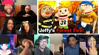 SML Movie: Jeffy's Forest Fire! REACTION MASHUP