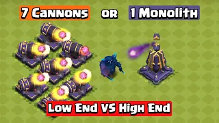 High End VS Low End Defenses | Clash of Clans