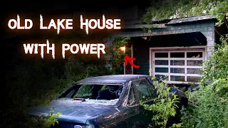 THE POWER IS ON In This Abandoned Lake House with Several Taxidermy Animals