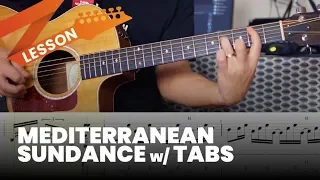 Mediterranean Sundance Lesson with Tabs