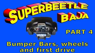 Building a Super Beetle Baja Part 4 - Building bumper bars