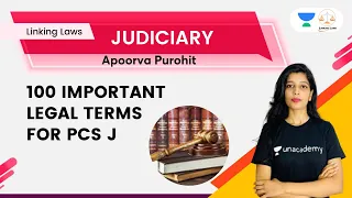 100 Important Legal Terms for PCS J | Apoorva Purohit | Linking Laws