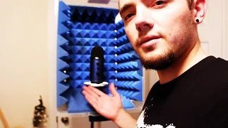 DIY $50 Cheap Recording Studio - How to Make a Studio in Your Room