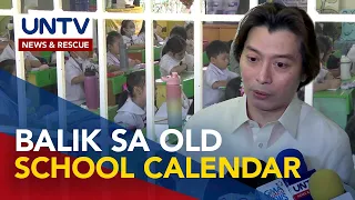 DepEd, maagang tatapusin ang SY 2023 -2024 para sa unti-unting pagbabalik ng dating school calendar