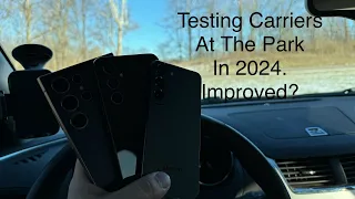 Testing At 3 Carriers At The Park Again For 2024. Any Improvements? AT&T, T-Mobile, and Verizon!