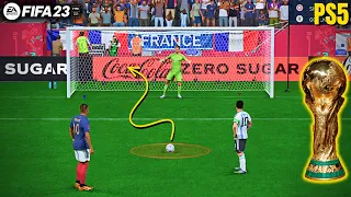 FIFA 23 Argentina vs France [PENALTY SHOOTOUT] FIFA WORLD CUP MODE PS5