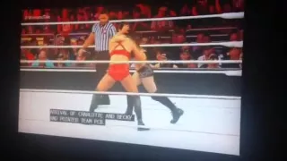 Paige vs Charlotte WWE WOMEN'S CHAMPIONSHIP PART 1