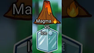 Ice vs Magma in Blox Fruits! #roblox #bloxfruits #Ice