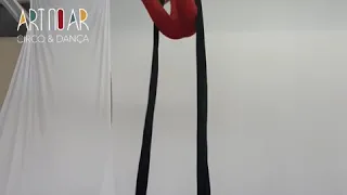 Dica das ARTeiras - Bonitinha pra ponte - Tecido acrobático  - Art no Ar