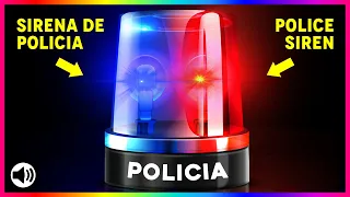 Sonido de Sirena de Policía | Sonidos de Patrulla de Policia