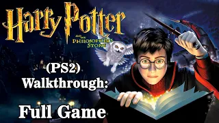 Harry Potter and the Philosopher's Stone PS2 Walkthrough Full Game ( Full HD 60 FPS )