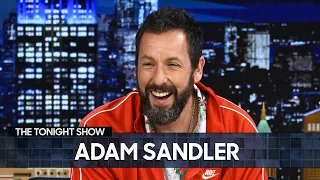 Adam Sandler Reacts to Kenny Smith Roasting His Basketball Skills | The Tonight Show