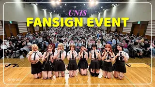 UNIS Fansign Event in Japan Clips from Fans Compilation