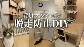 【DIY】猫の脱走防止ドアDIY！建築家はこう考えました【タゴキリンの巣作り ♯2】