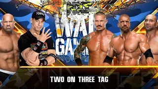 Wwe 2k23 - Goldberg + John Cena Vs Triple H + Batista + Randy Orton ( 3 On 2 Match )