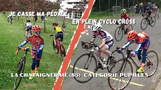 Deuxième au terme d'une belle course sur route. Un cyclo cross plus compliqué. Catégorie pupilles.