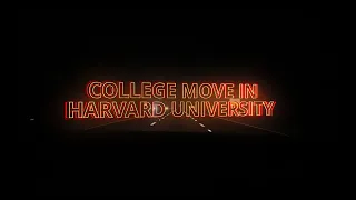 COLLEGE MOVE IN VLOG (harvard university; covid edition)