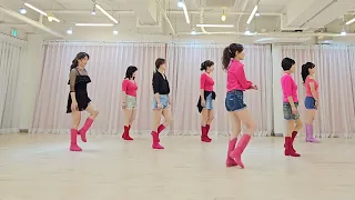 Here to Dance Line Dance Tutorial l Iprover l 히어 투 댄스 설명영상 l Linedancequeen