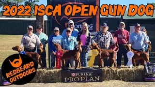 2022 ISCA OPEN GUN DOG