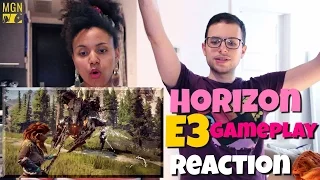 Horizon Zeron Dawn E3 2016 Gameplay Trailer Reaction