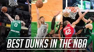 Jayson Tatum's best dunks in the NBA (2017-2020)