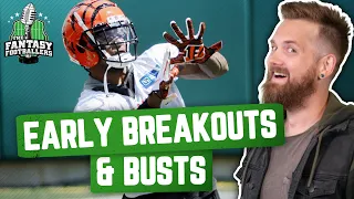 Fantasy Football 2021 - Early Breakouts & Busts + Budget Magician Strikes Again - Ep. 1063
