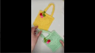 Супер просто🌻Вязаная детская сумочка крючком // Crochet baby bag amigurumi