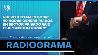 Nuevo dictamen sobre 40 Horas genera ruidos en sector privado que pide "sentido común"