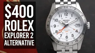 Affordable Rolex Explorer 2 Polar Dial Alternative from Seiko, but it's JDM.