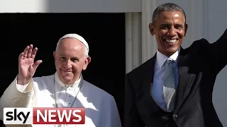 Pope Francis' White House Speech On USA Tour