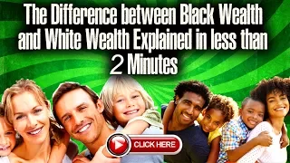 Black Wealth & White Wealth Explained in Less than 2 minutes (Animated Video)