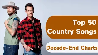 US Top 50 Best Country Songs Of 2010s (Decade-End Chart)