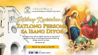 Baclaran Church: Dakilang Kapistahan ng Tatlong Persona sa Isang Diyos