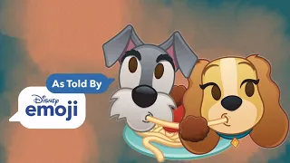 The Lady and the Tramp As Told By Emoji Disney Animated Short Film