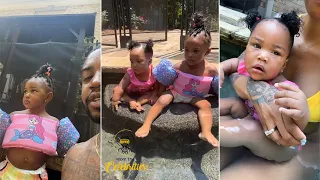 Lil Scrappy & Wife Bambi Have A Fun-Filled Pool Day With Their Kids! ⛱