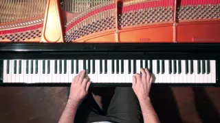 Bach 2 Part Invention No.2 (moderate tempo) P. Barton, FEURICH Harmonic Pedal piano