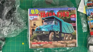 AVD models мій новий секретний KIT 1628! Чеський брат КрАЗа - TATRA T163 ) unboxing