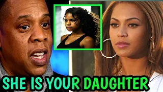 Beyoncé begs Jay-Z to forgive Blue ivy for revealing evidence of him and P Diddy kissing.